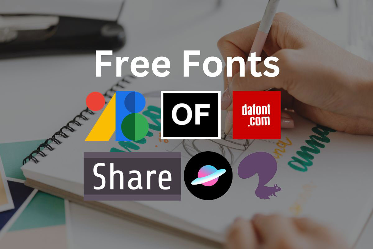 Exploring Top 6 Free Font Websites - CRUD Knowledge